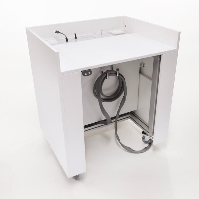 Presson Oy Podium+ - Esityskaluste valkoinen viimeistely